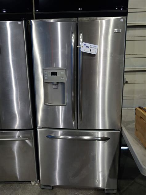 Ge Profile Stainless Steel French Door Refrigerator With Bottom Freezer