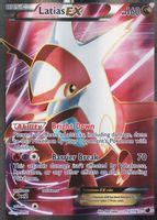 Latias Ex Black White Plasma Freeze Holo Full Art