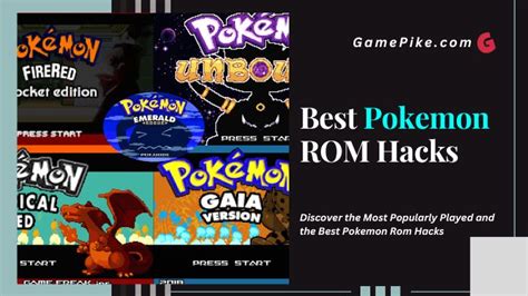 Best Pokemon Rom Hacks Of All Time Curated List 2024