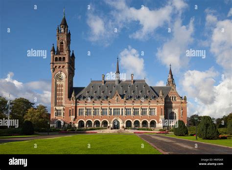 Peace Palace The Hague Holland Netherlands Stock Photo Alamy