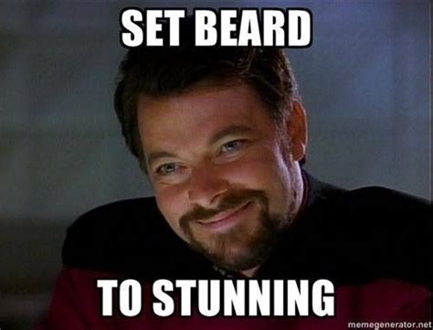 Rikers Beard Star Trek Funny Star Trek Meme Star Trek