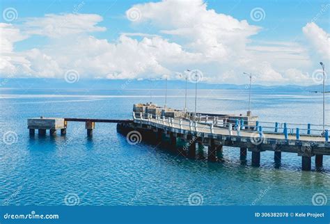 Port In Saparua Island Central Maluku Stock Photo Image Of Central