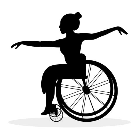 Girl In Wheelchair Silhouette