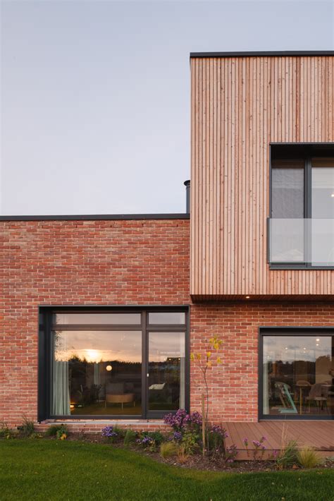 Wooden Cladding Exterior Brick Cladding Wood Facade House Cladding