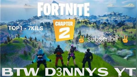 PREMIER 1 DE LA SAISON FORTNITE CHAPITRE 2 YouTube