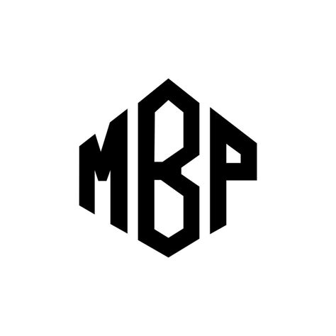 Mbp Letter Logo Design With Polygon Shape Mbp Polygon And Cube Shape