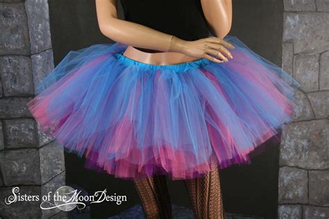 Adult Tutu Tulle Skirt Poofy Three Layer All Sizes Xs Plus Etsy