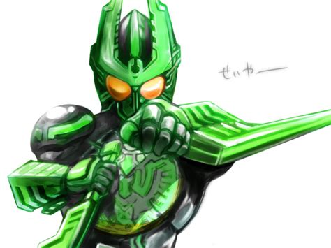 Kamen Rider Ooo And Gatakiriba Kamen Rider And 1 More Drawn By Huujyu