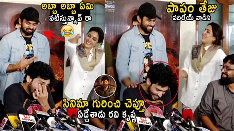 Sai Dharam Tej Making Fun With Ravi Krishna Virupaksha Success