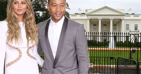 John Legend And Chrissy Teigen Hint They Had Sex In The White House