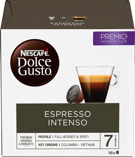 Nescafe Dolce Gusto Espresso Intenso Coffee Capsules