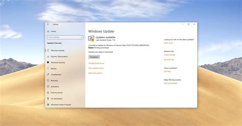 Microsoft Releases Windows 10 Cumulative Update KB4345215