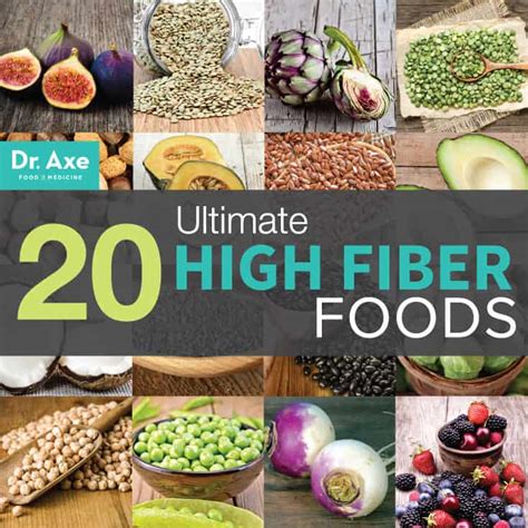 20 Ultimate High Fiber Foods