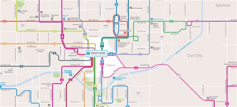 Embark Oklahoma City Bus Maps Custom Map Design And Cartography