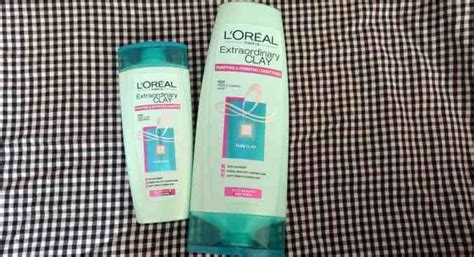 Product Review Loreal Extraordinary Clay Shampoo And Conditioner