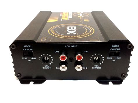 Amplificador Boog Bx Digital Canais W Volts