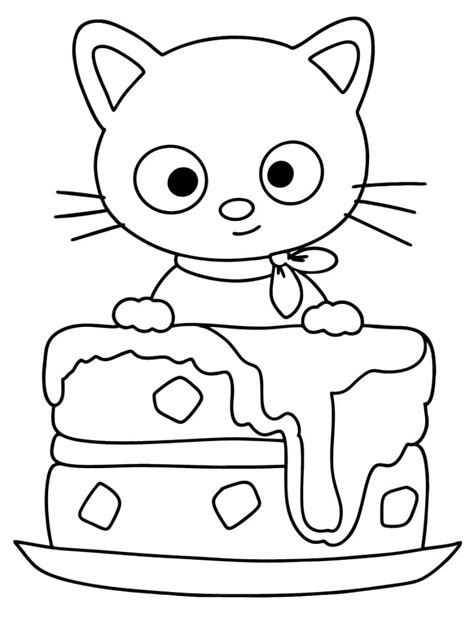 Chococat Coloring Pages - Free Printable Coloring Pages for Kids