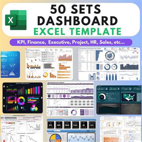 sets dashboard excel template    ultimate collection fully