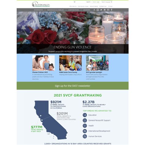 Silicon Valley Community Foundation Sj Consulting Llc