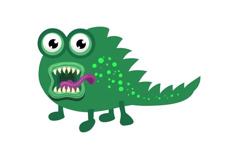 Monster Chameleon Graphic By 1tokosepatu · Creative Fabrica