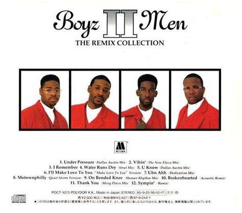 90s Randb Boyz Ii Men The Remix Collection 日版cd 書籍、休閒與玩具 樂器、音樂相關