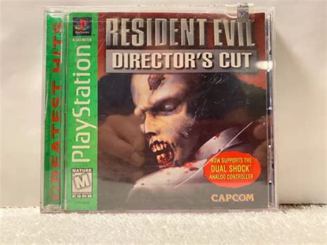 RESIDENT EVIL DIRECTOR S Cut Sony PlayStation PS1 1998 Complet testé