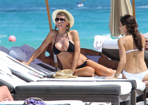 RITA RUSIC Bikini Candids On The Beach In Miami HawtCelebs