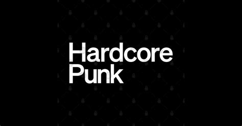 Hardcore Punk Punk Sticker TeePublic