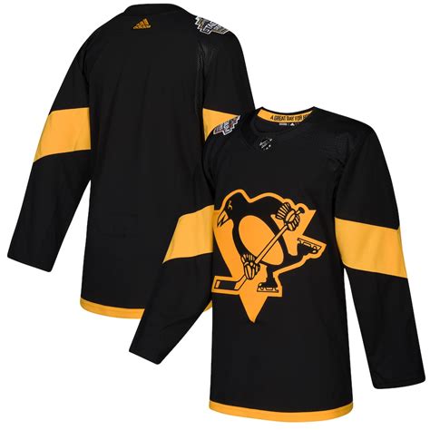 Men's Pittsburgh Penguins adidas Black 2019 NHL Stadium Series ...