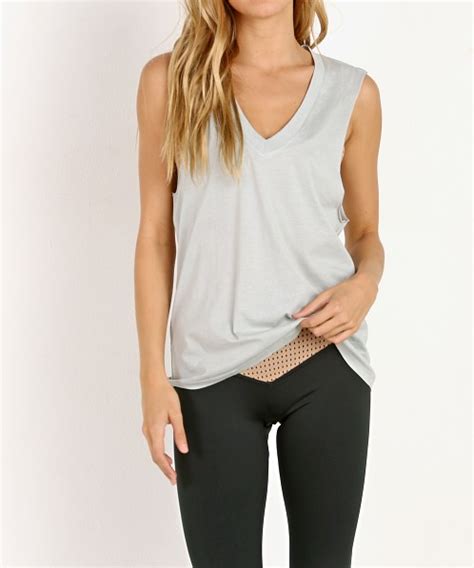 Olympia Activewear Viv Tank Sky Viv Free Shipping At Largo Drive