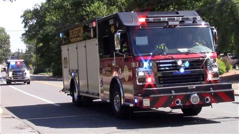 Toms River Silverton Fire Department Squad 2913 And Utility 2927