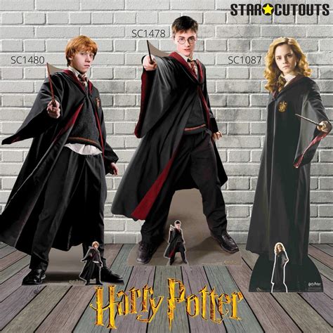 From The Official Harry Potter Books Star Cutouts Lifesize Cardboard