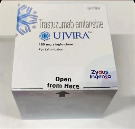 160mg Ujvira Trastuzumab Infusion Zydus Oncosinces At Rs 46200 Box In Pune