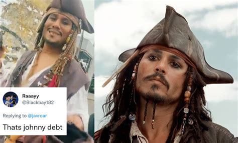 Johnny Depp S Jack Sparrow Impersonator Begging On Streets Sparks Meme Fest Internet Calls Him