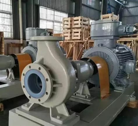 Ihf Fluorine Plastic Lined Corrosion Chemical Centrifugal Pump For