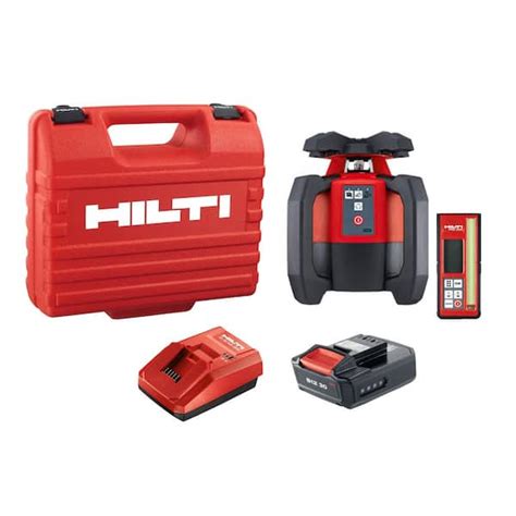 Hilti PR 30 HVSG 12 Volt 984 Ft Indoor Green Rotating Laser Level With