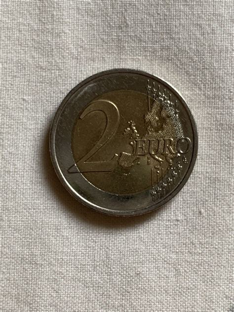 PIÈCE DE 2 EUROS CHARLES DE GAULLE 1890 1970 De 2020 FRANCE très rare