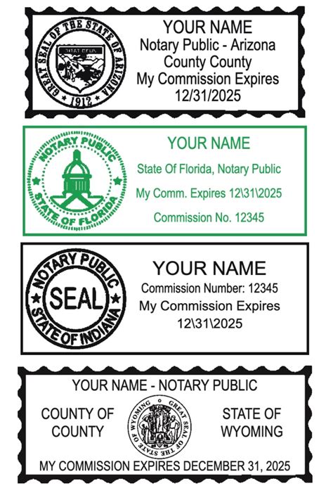 Notary Seal Template