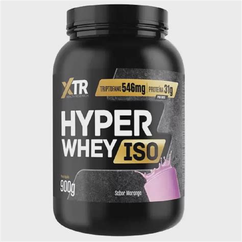 Hyper Whey Isso Morango 900g Xtr No Shoptime