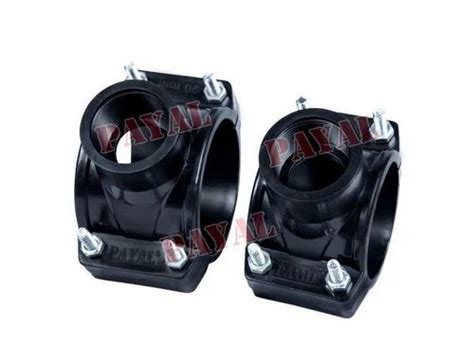 PP Compression Fittings Saddle Clamp For HDPE Pipe 41 OFF