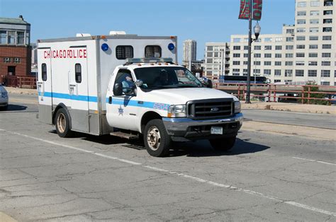 Il Chicago Police Department Squadrol Van Prisoner