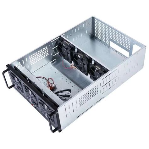 Lapsaipc For Server Case 8GPU Crypto Coin Open Air Mining Server Frame