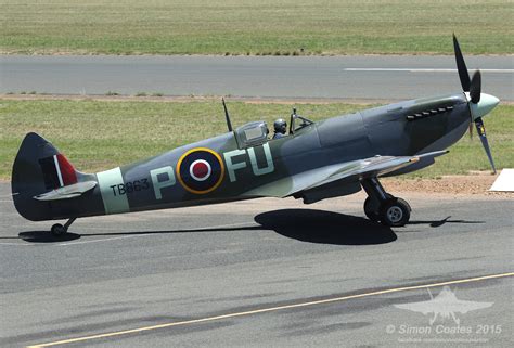 Supermarine Spitfire Mk XVI VH XVI GA Aircraft Australia