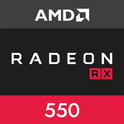 AMD Radeon RX 550 Graphics Card Benchmark and Specs - hardwareDB