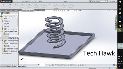 Solidworks Motion Analysis Tutorial How To Create Animation In