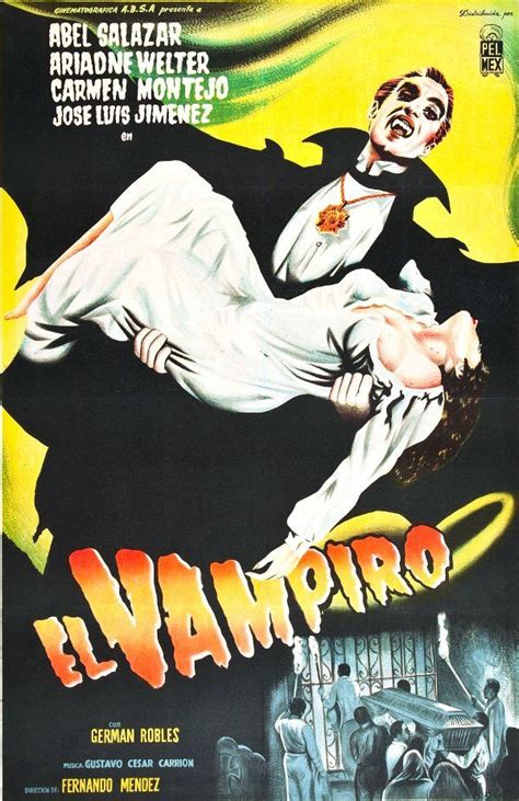 El Vampiro 1957 Una De Las Películas Clásicas De Terror Mexicanas