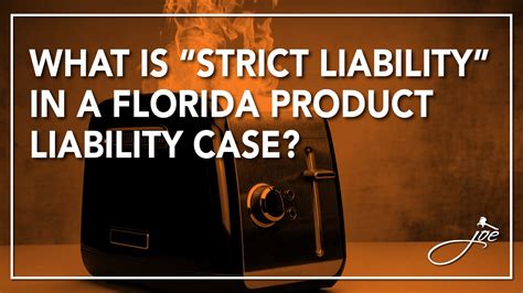 Strict Liability In A Florida Product Liability Case Zarzaur Law Pa