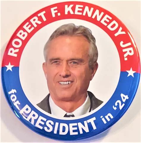 2024 ROBERT F. Kennedy JR. for President Campaign Button Democrat 2.25" RWB £3.06 - PicClick UK