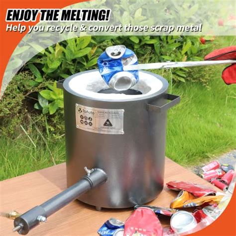 Fasttobuy 6 Kg Propane Melting Furnace Kit W Graphite Crucible And