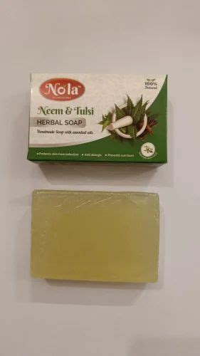 Nola Neem And Tulsi Herbal Soap Packaging Type Box Packaging Size